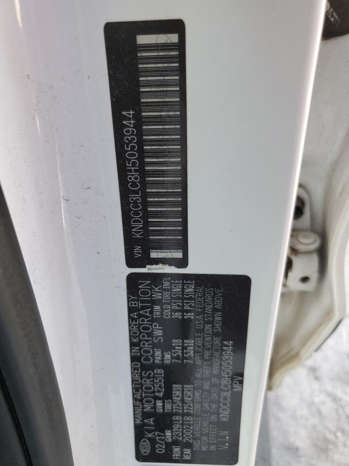 2017 Kia Niro Ex VIN: KNDCC3LC8H5053944 Lot: 67117675