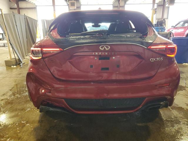  INFINITI QX30 2018 Красный