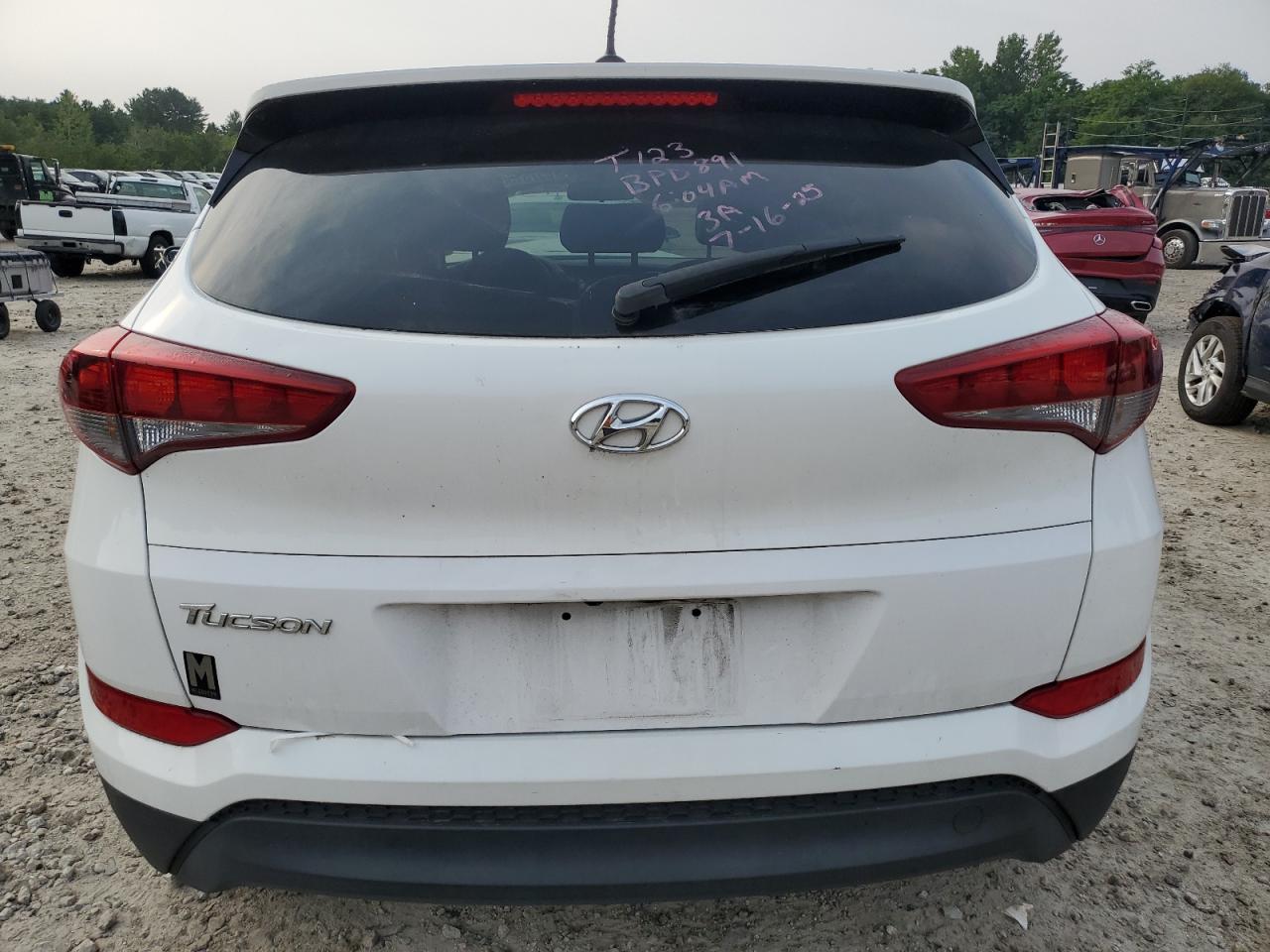 2017 Hyundai Tucson Se VIN: KM8J23A48HU308194 Lot: 65751505
