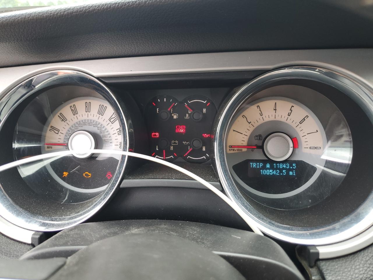 2012 Ford Mustang VIN: 1ZVBP8EM2C5279521 Lot: 68709455