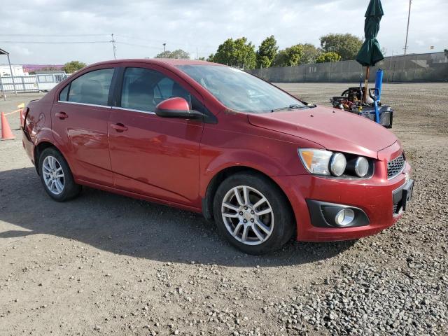 Sedans CHEVROLET SONIC 2012 Red