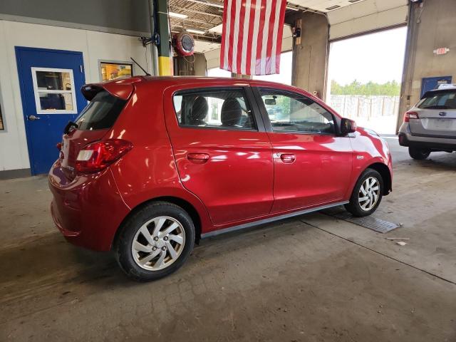  MITSUBISHI MIRAGE 2017 Czerwony