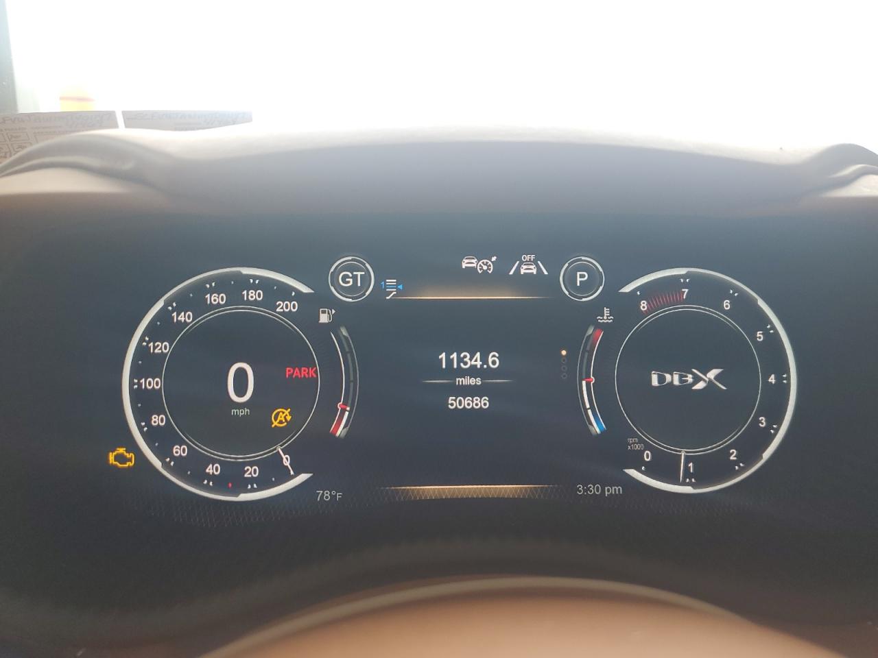 SCFVUJAW1MTV01147 2021 Aston Martin Dbx