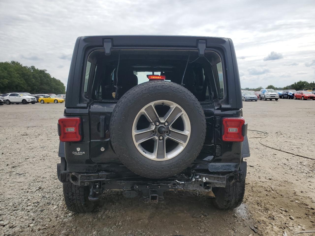 2020 Jeep Wrangler Unlimited Sahara VIN: 1C4HJXEN4LW192960 Lot: 70371065