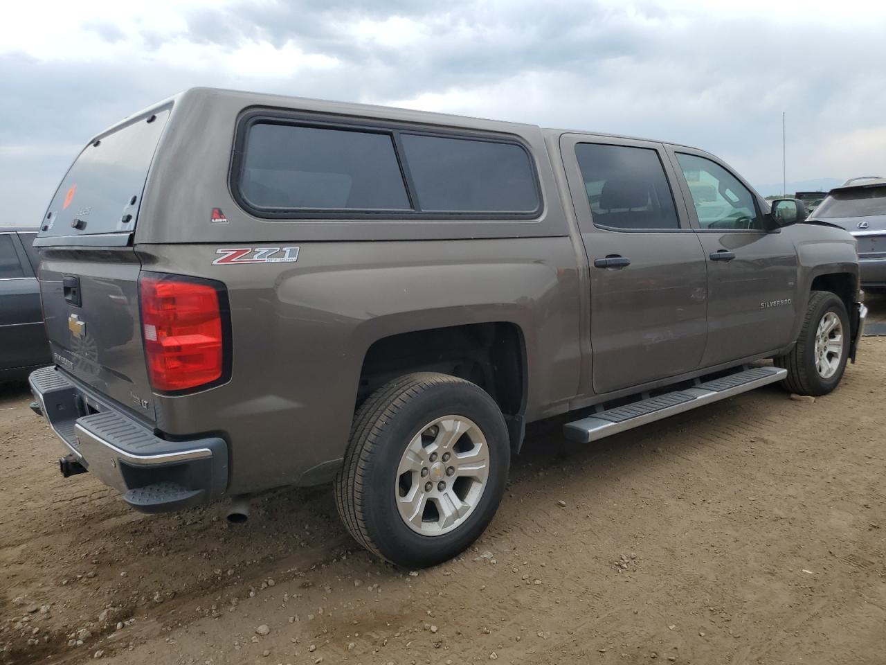 2014 Chevrolet Silverado K1500 Lt beige other gas 3GCUKREC3EG141649 photo #4