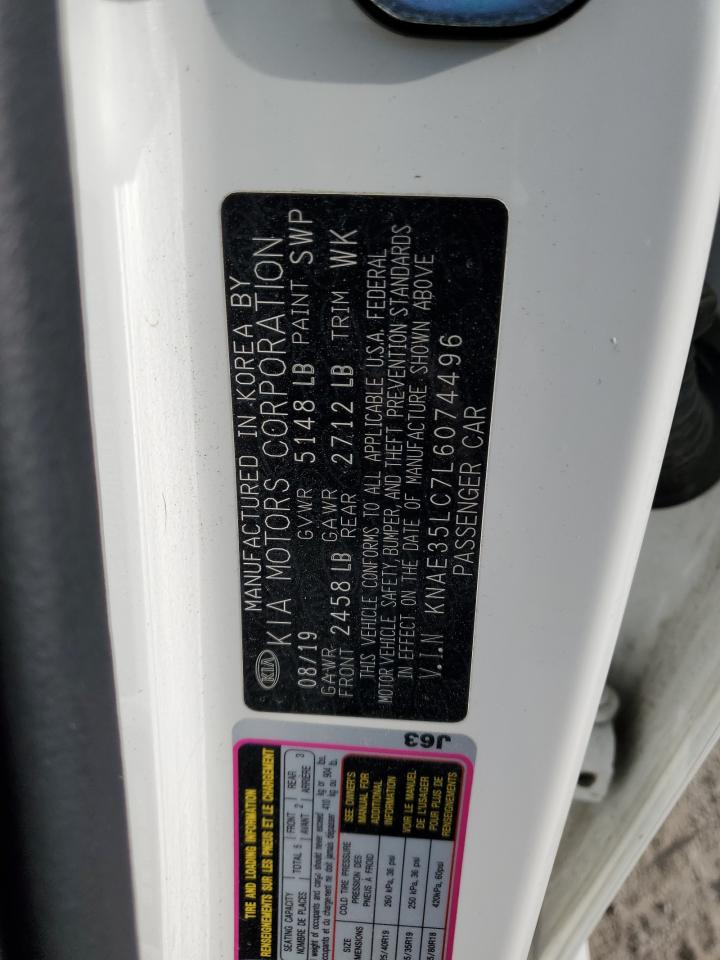 2020 Kia Stinger Gt VIN: KNAE35LC7L6074496 Lot: 70641145