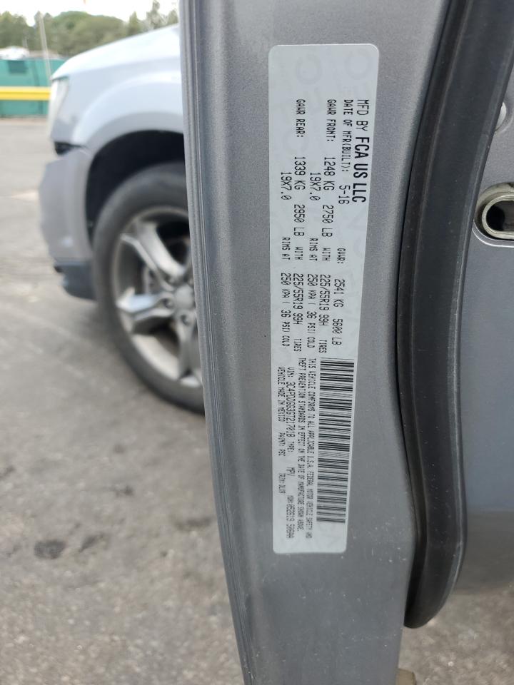 2016 Dodge Journey Crossroad VIN: 3C4PDDGG3GT217018 Lot: 70317715