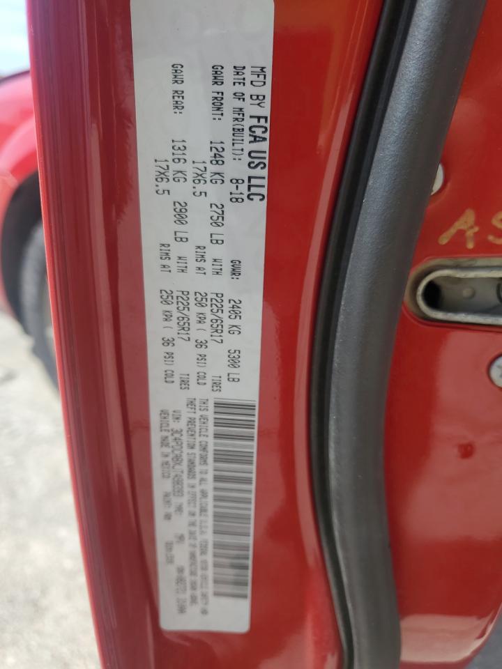 2018 Dodge Journey Se VIN: 3C4PDCABXJT498393 Lot: 70257785