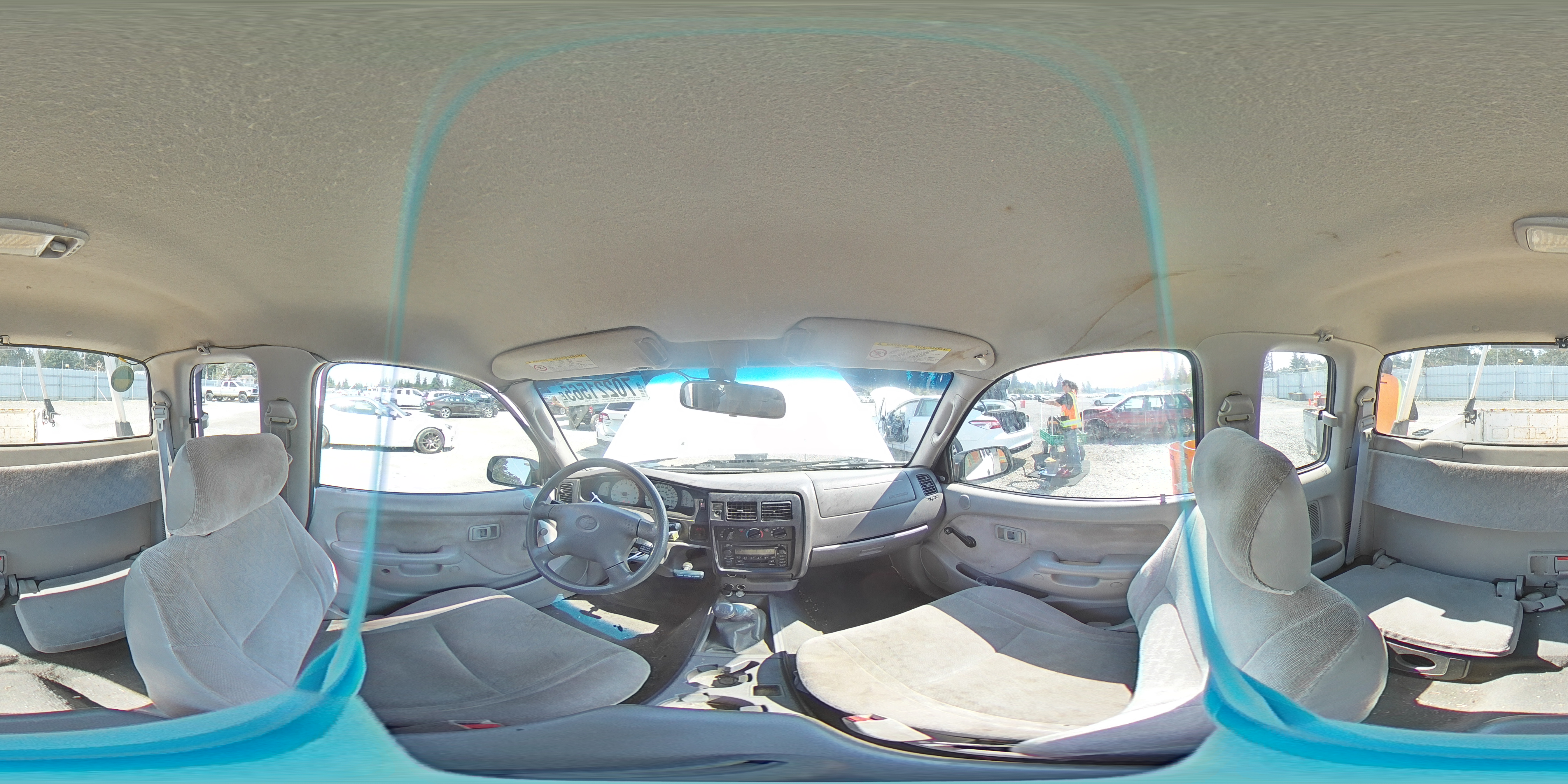 2004 Toyota Tacoma Xtracab VIN: 5TEVL52N64Z308413 Lot: 70221565