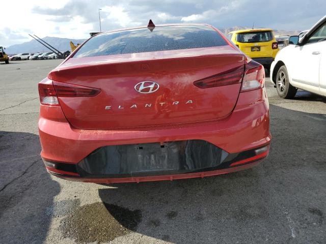  HYUNDAI ELANTRA 2020 Красный