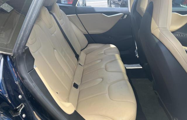 Hatchbacks TESLA MODEL S 2013 Blue