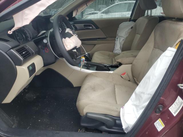  HONDA ACCORD 2014 Burgundy