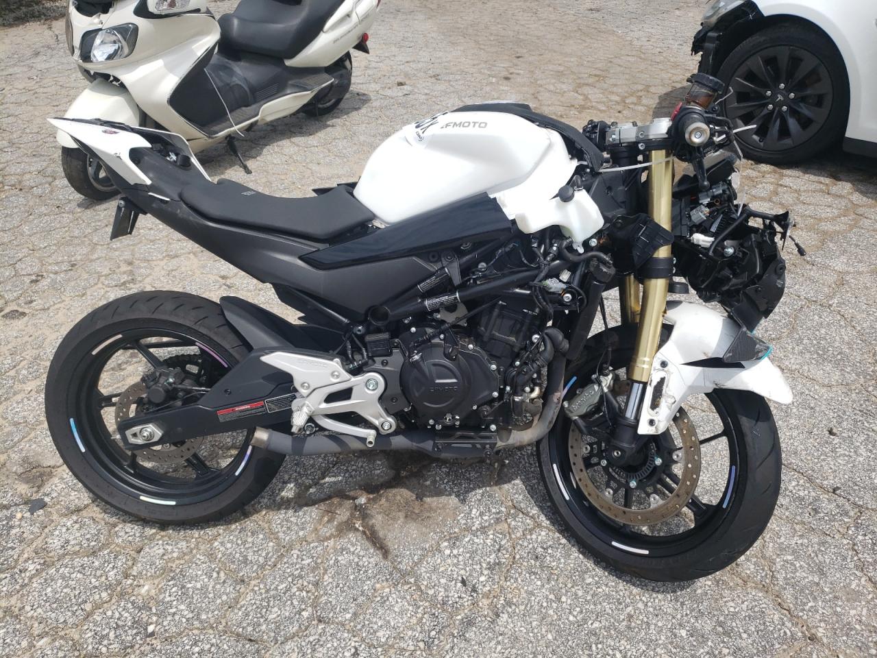 2024 Cf Moto 450Ss white null gas LCEPESLA1R6029890 photo #1