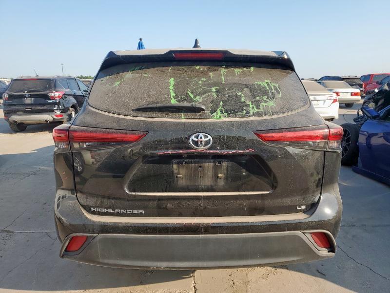  TOYOTA HIGHLANDER 2022 Czarny