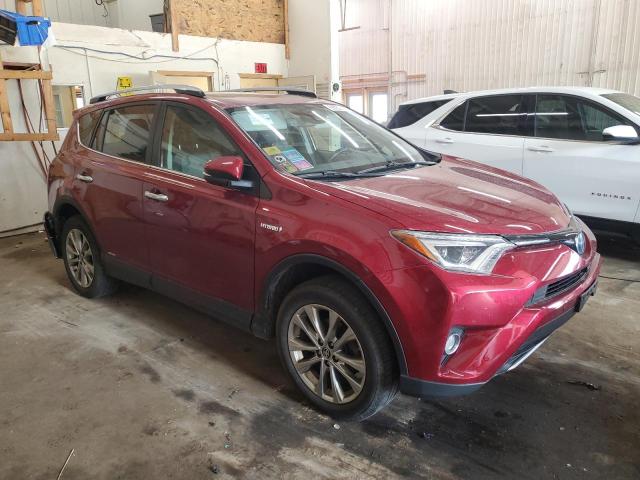  TOYOTA RAV4 2018 Красный