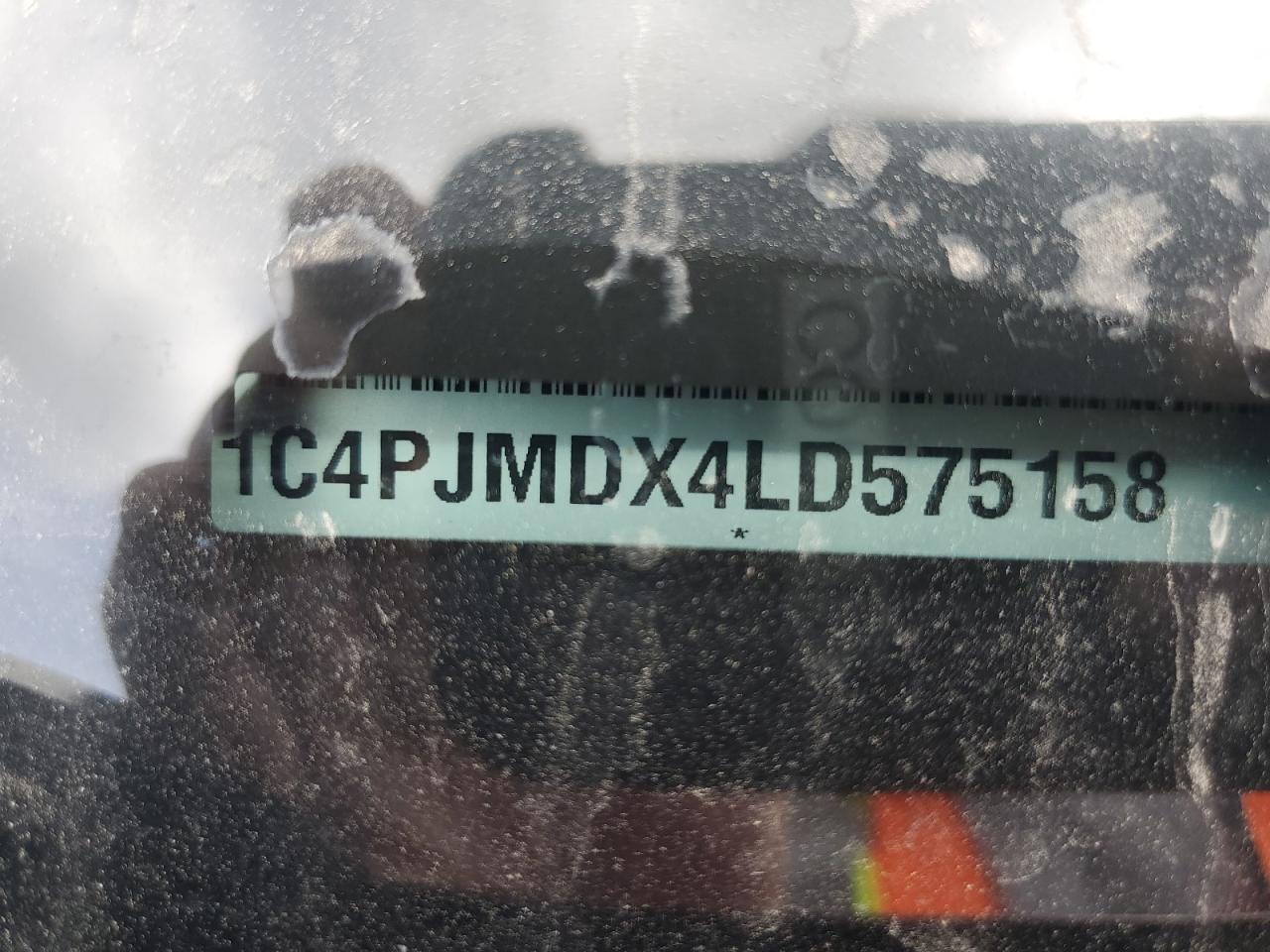 2020 Jeep Cherokee Limited VIN: 1C4PJMDX4LD575158 Lot: 70468475