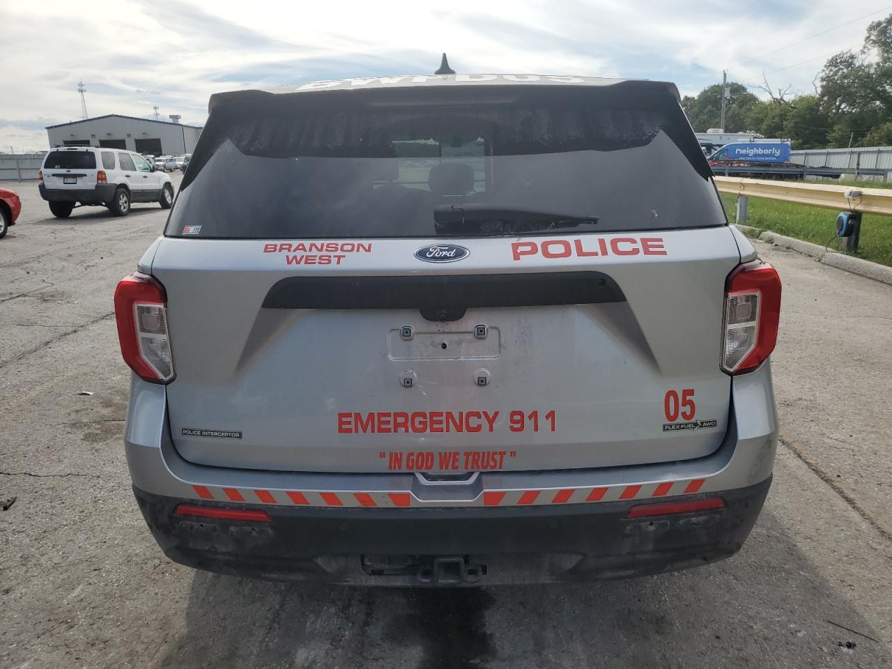 2022 Ford Explorer Police Interceptor VIN: 1FM5K8AB5NGA26389 Lot: 71007785