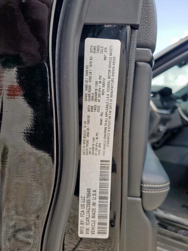 2025 Jeep Grand Cherokee L Laredo VIN: 1C4RJJAG3S8679949 Lot: 70480565