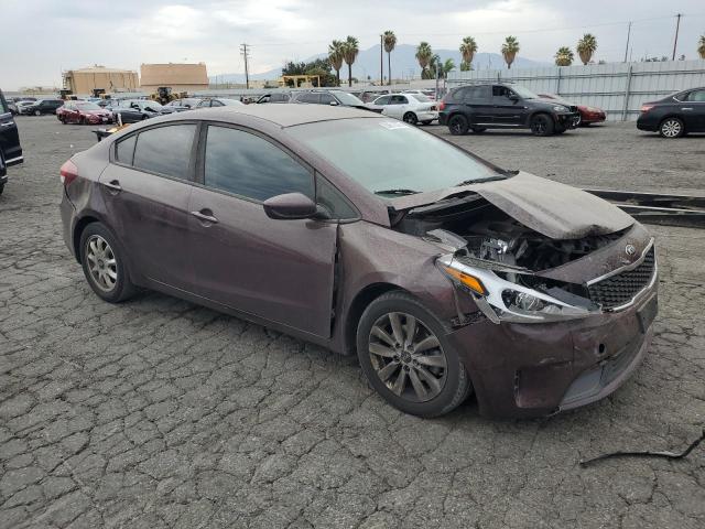  KIA FORTE 2017 Burgundy