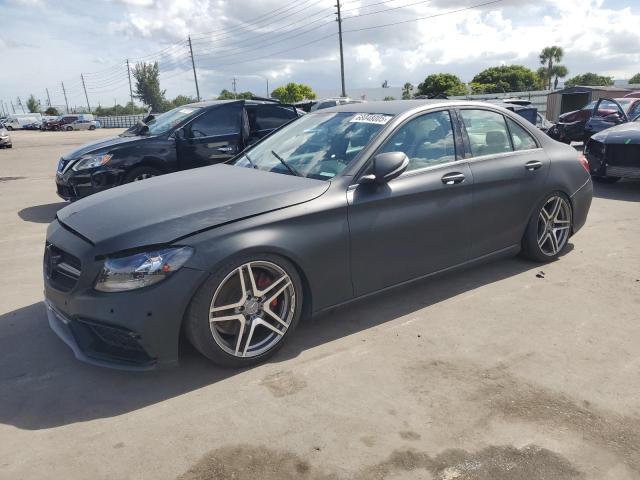 Sedans MERCEDES-BENZ C-CLASS 2015 Czarny
