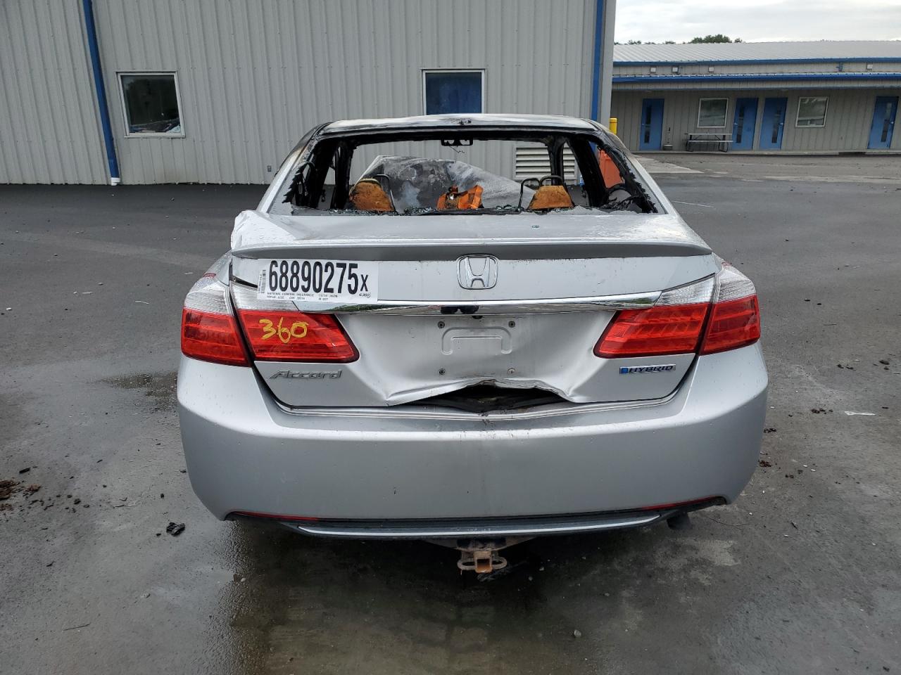 2014 Honda Accord Hybrid Exl VIN: 1HGCR6F52EA007477 Lot: 68890275