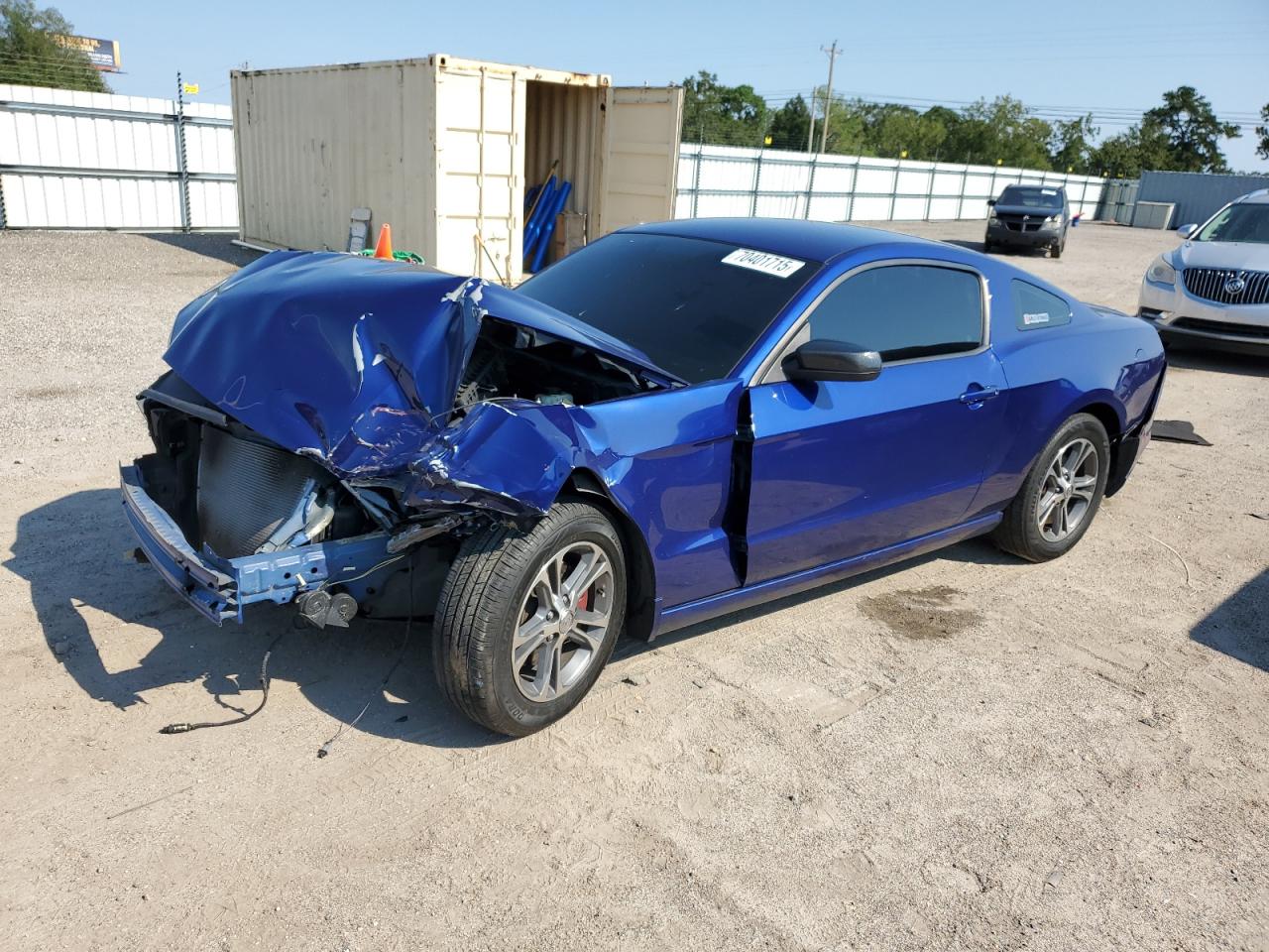 2014 Ford Mustang blue null gas 1ZVBP8AM7E5308648 photo #1