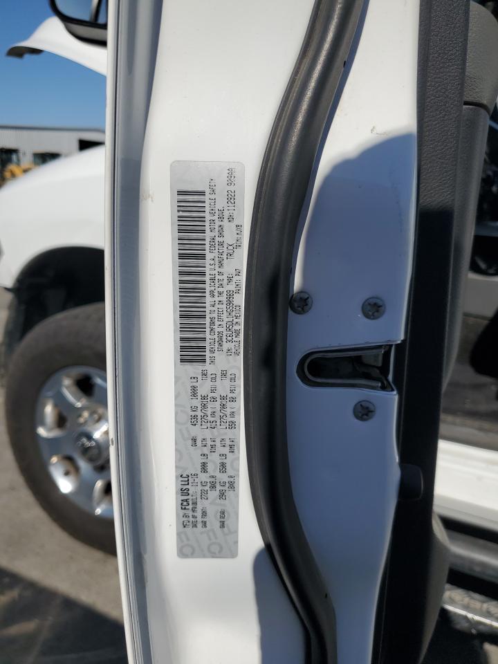 2017 Ram 2500 Slt VIN: 3C6UR5DL1HG590989 Lot: 68695145