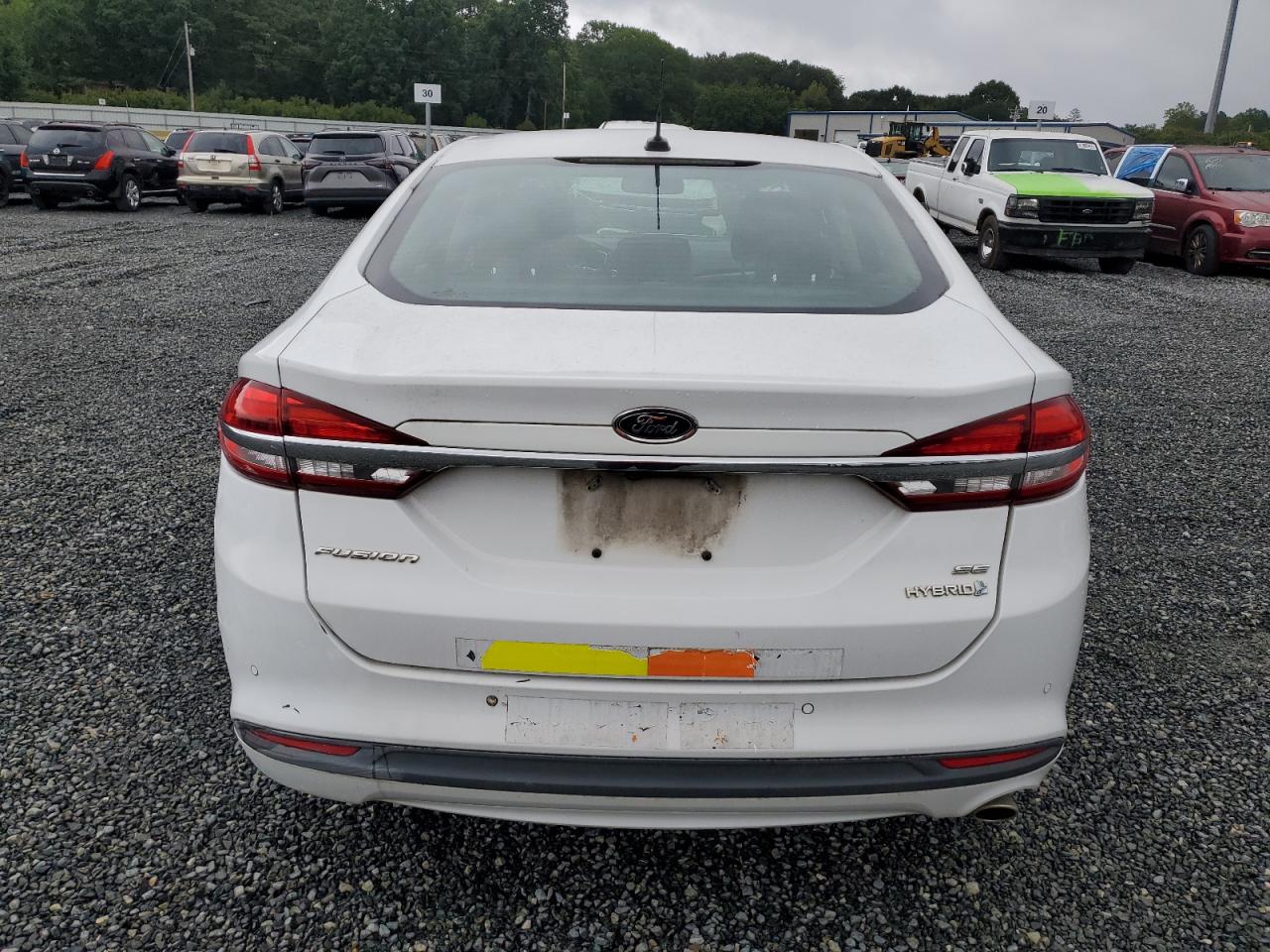 2018 Ford Fusion Se Hybrid VIN: 3FA6P0LU8JR278673 Lot: 54028205