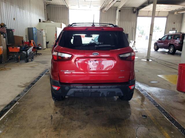  FORD ECOSPORT 2018 Red