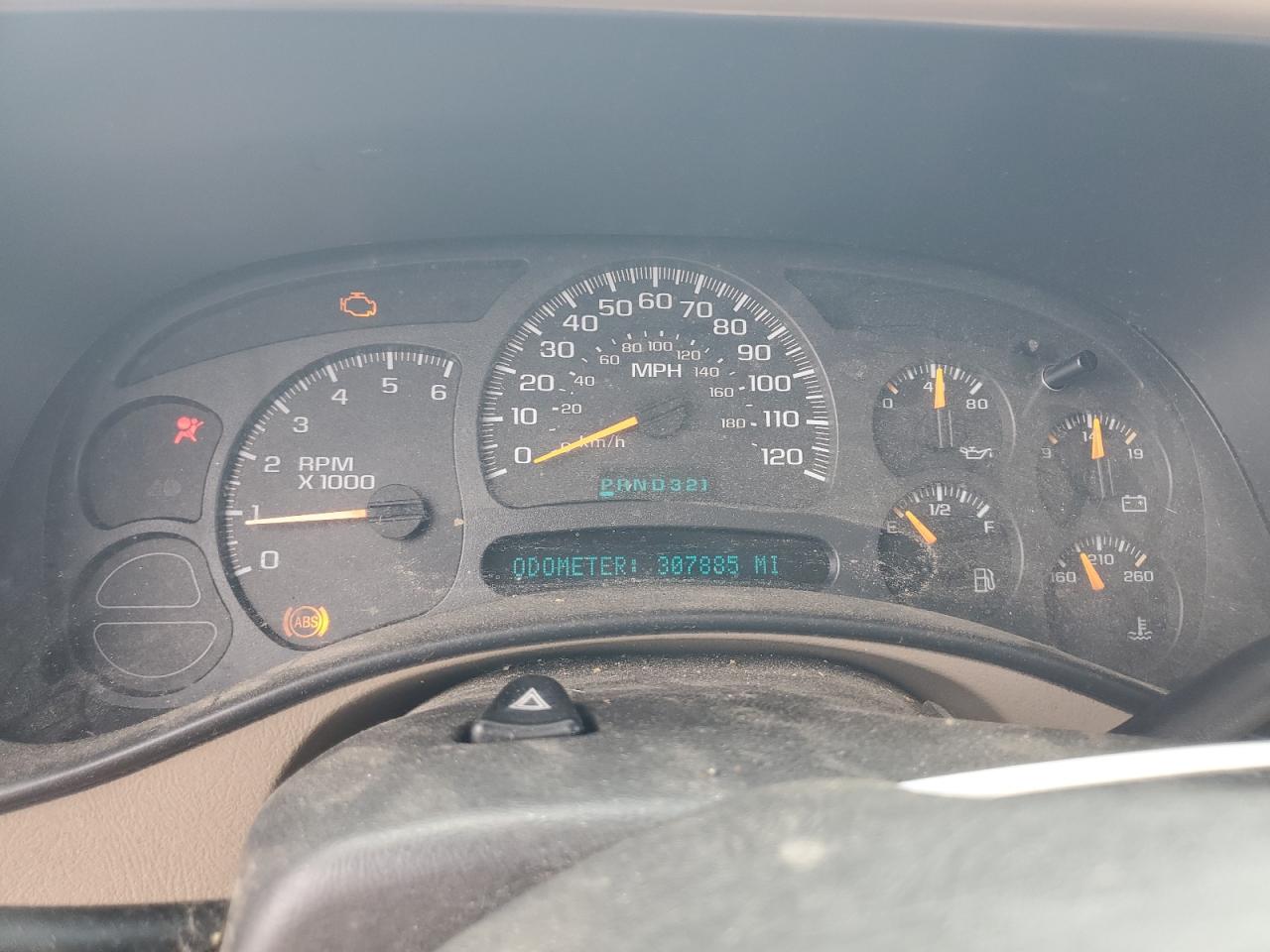 2003 Chevrolet Tahoe K1500 VIN: 1GNEK13Z53J307637 Lot: 70105315