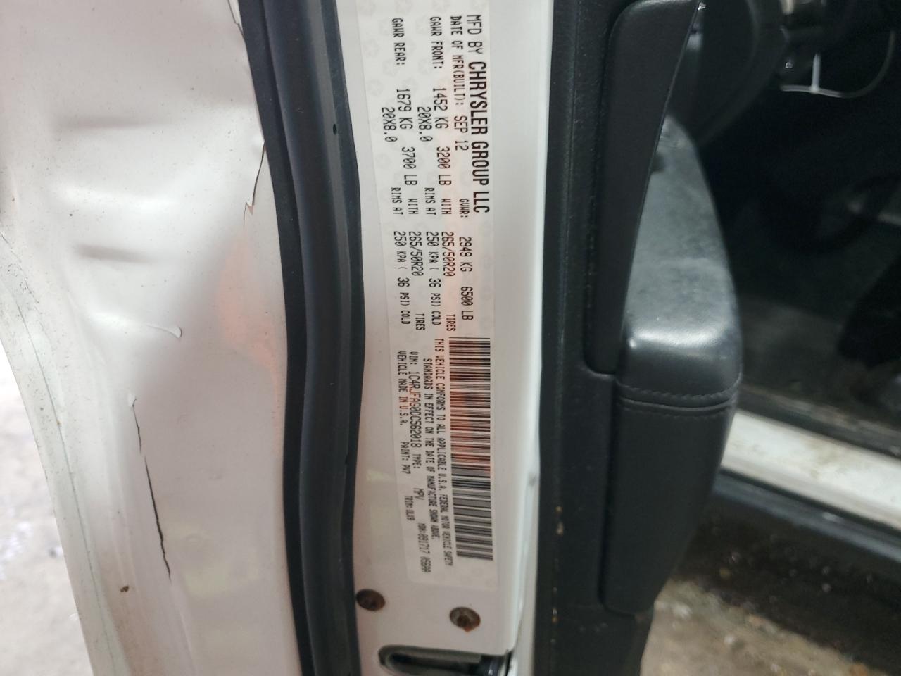 2013 Jeep Grand Cherokee Laredo VIN: 1C4RJFAG0DC562018 Lot: 70832955