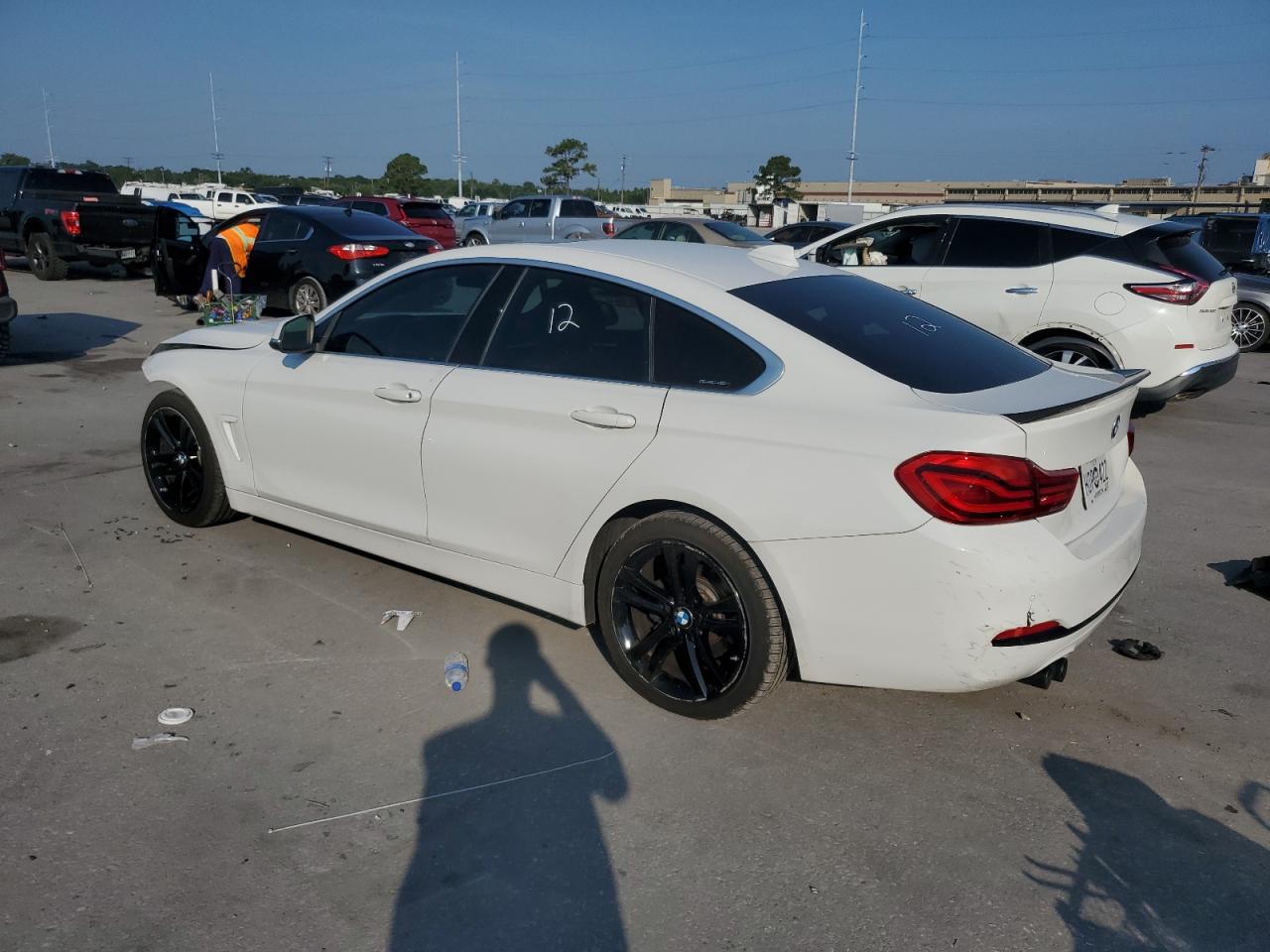 2018 BMW 430I Gran Coupe white null gas WBA4J1C52JBG79447 photo #3