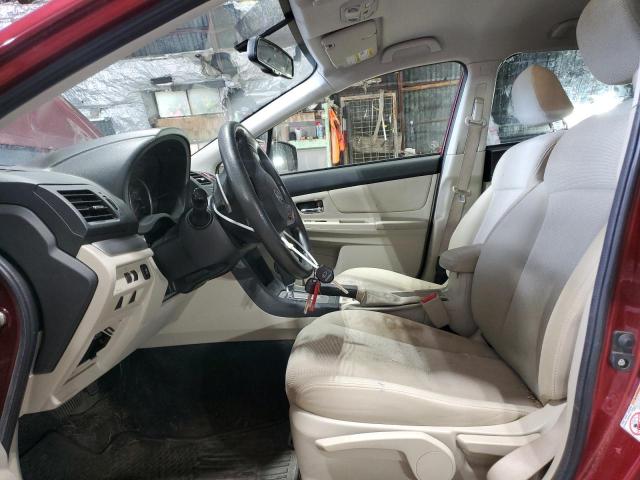 SUBARU XV 2014 Burgundy