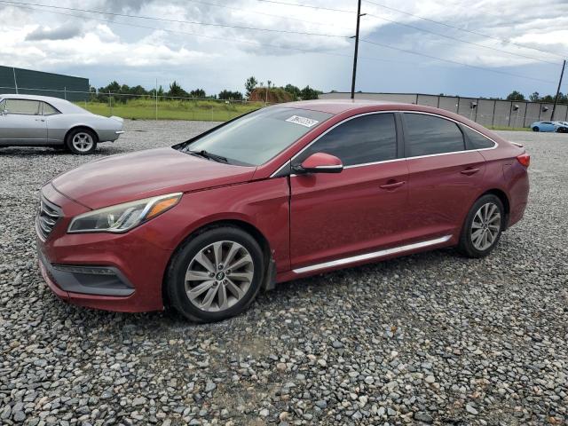  HYUNDAI SONATA 2015 Red
