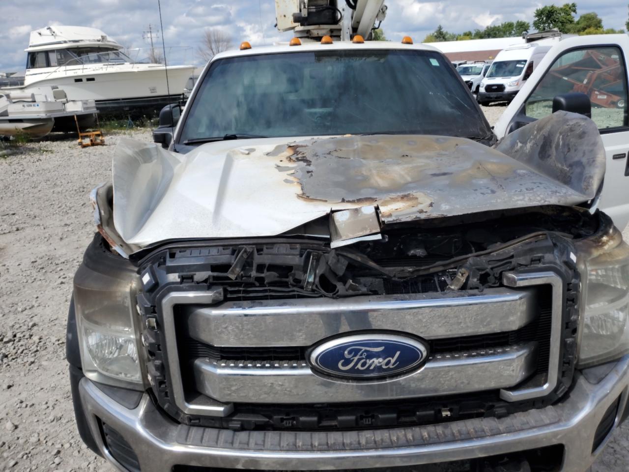 2011 Ford F550 Super Duty Bucket Truck VIN: 1FD0X5HT9BEB76795 Lot: 68918095