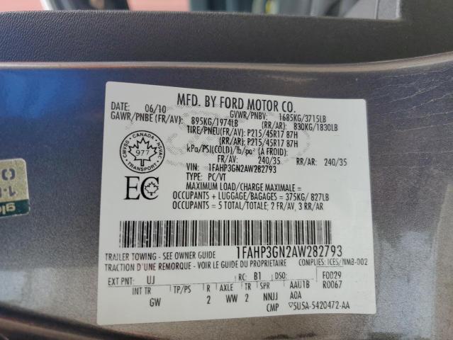 2010 FORD FOCUS SES  