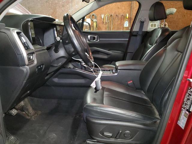  KIA SORENTO 2021 Бордовый