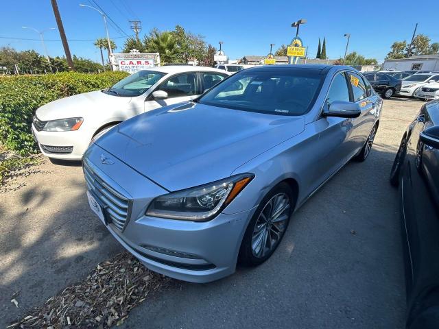 Sedans HYUNDAI GENESIS 2016 Srebrny