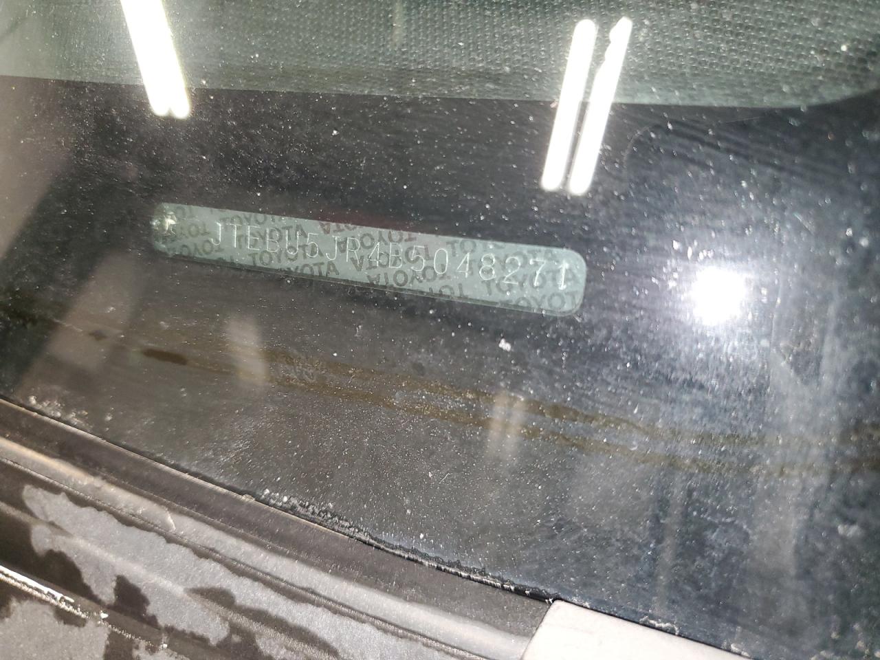 2011 Toyota 4Runner Sr5 VIN: JTEBU5JR4B5048271 Lot: 68169295