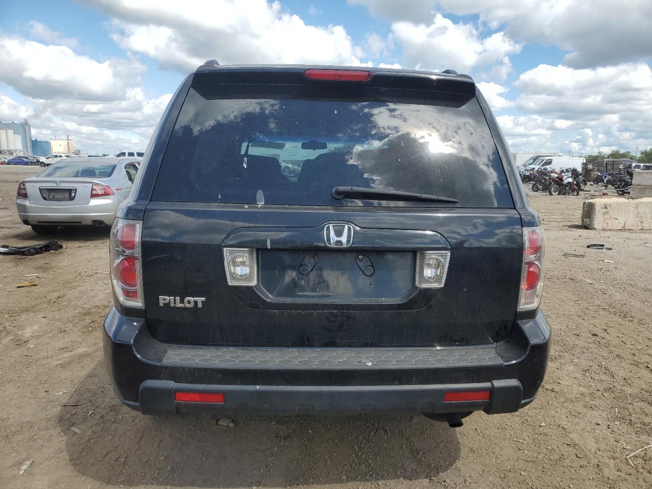 2006 Honda Pilot Ex VIN: 5FNYF28486B007633 Lot: 70262365