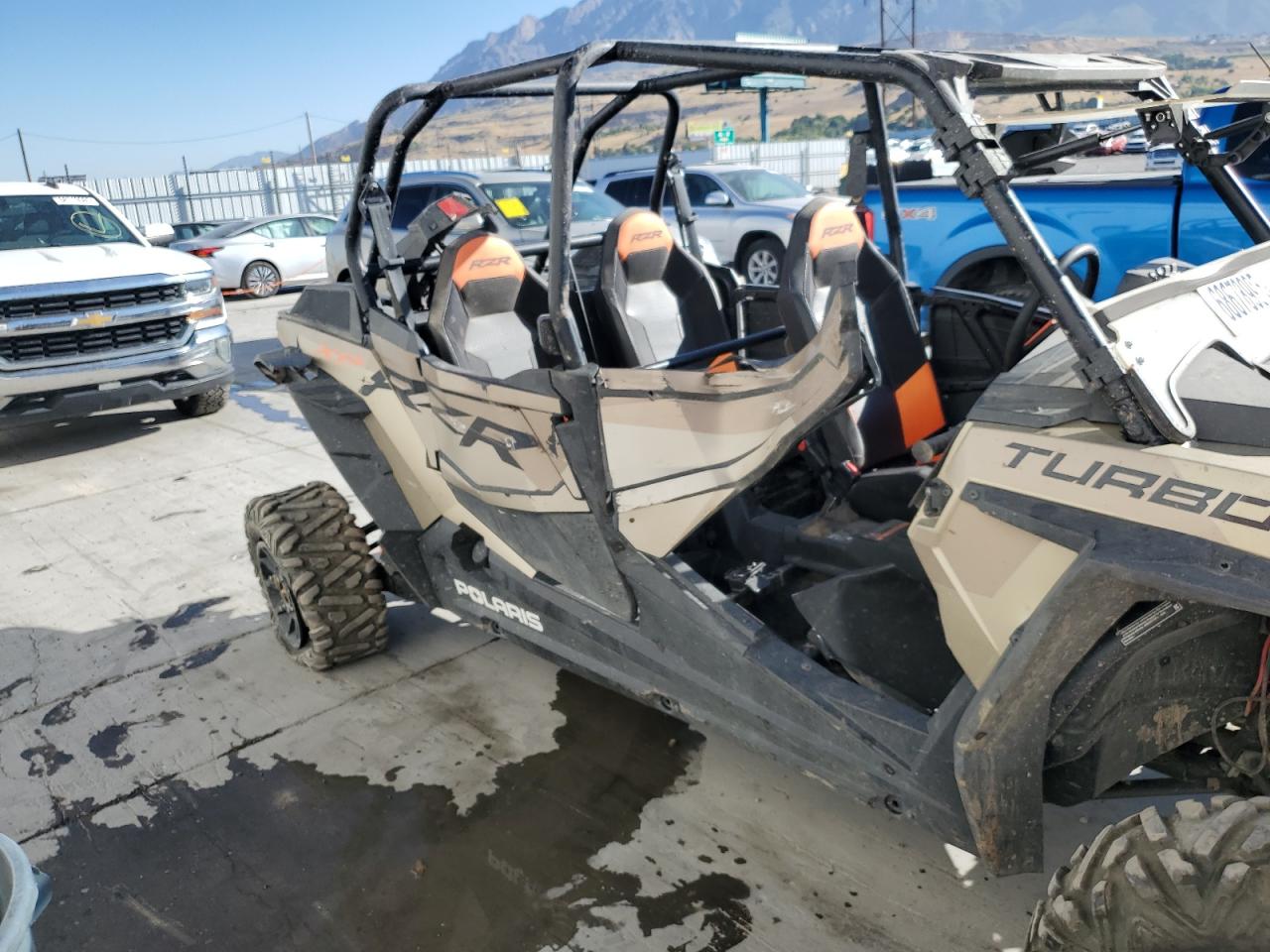 2021 Polaris Rzr Xp 4 Turbo VIN: 3NSN4E926MF569730 Lot: 68678995