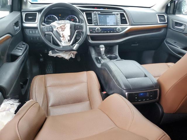  TOYOTA HIGHLANDER 2017 Red