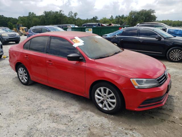  VOLKSWAGEN JETTA 2015 Red