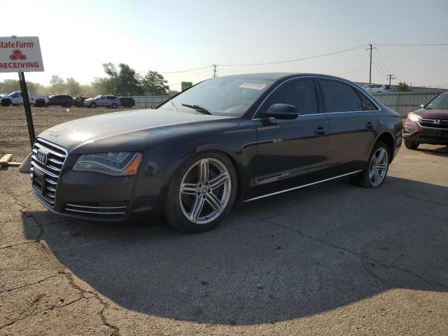 Sedans AUDI A8 2013 Granatowy