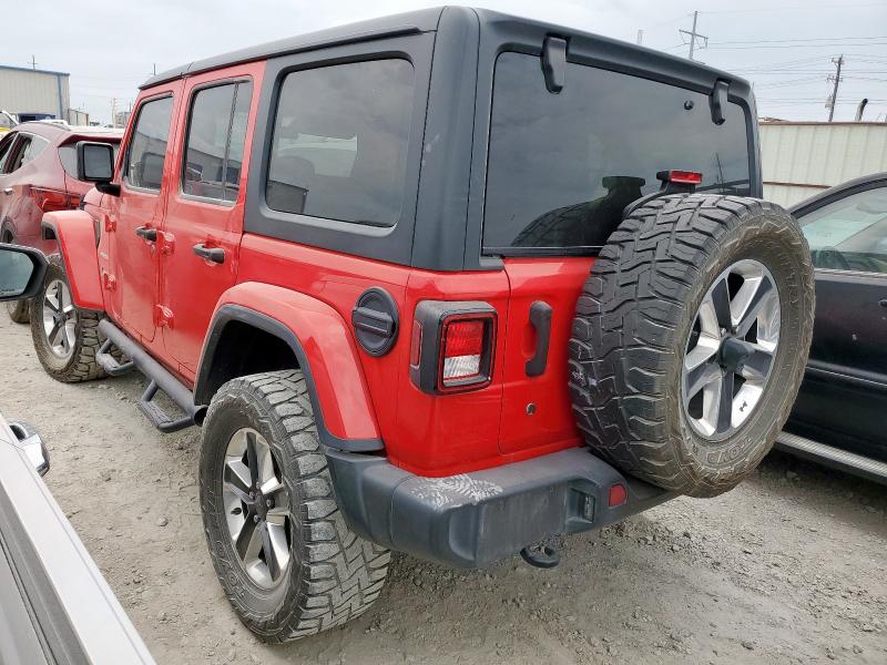  JEEP WRANGLER 2019 Czerwony