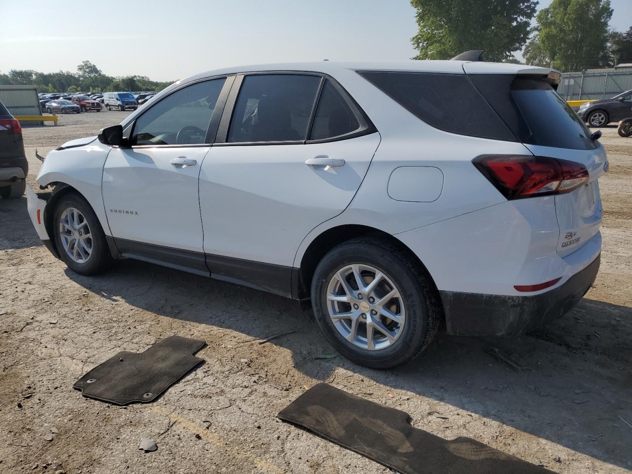 2022 Chevrolet Equinox Ls white null gas 3GNAXHEV5NS164693 photo #3