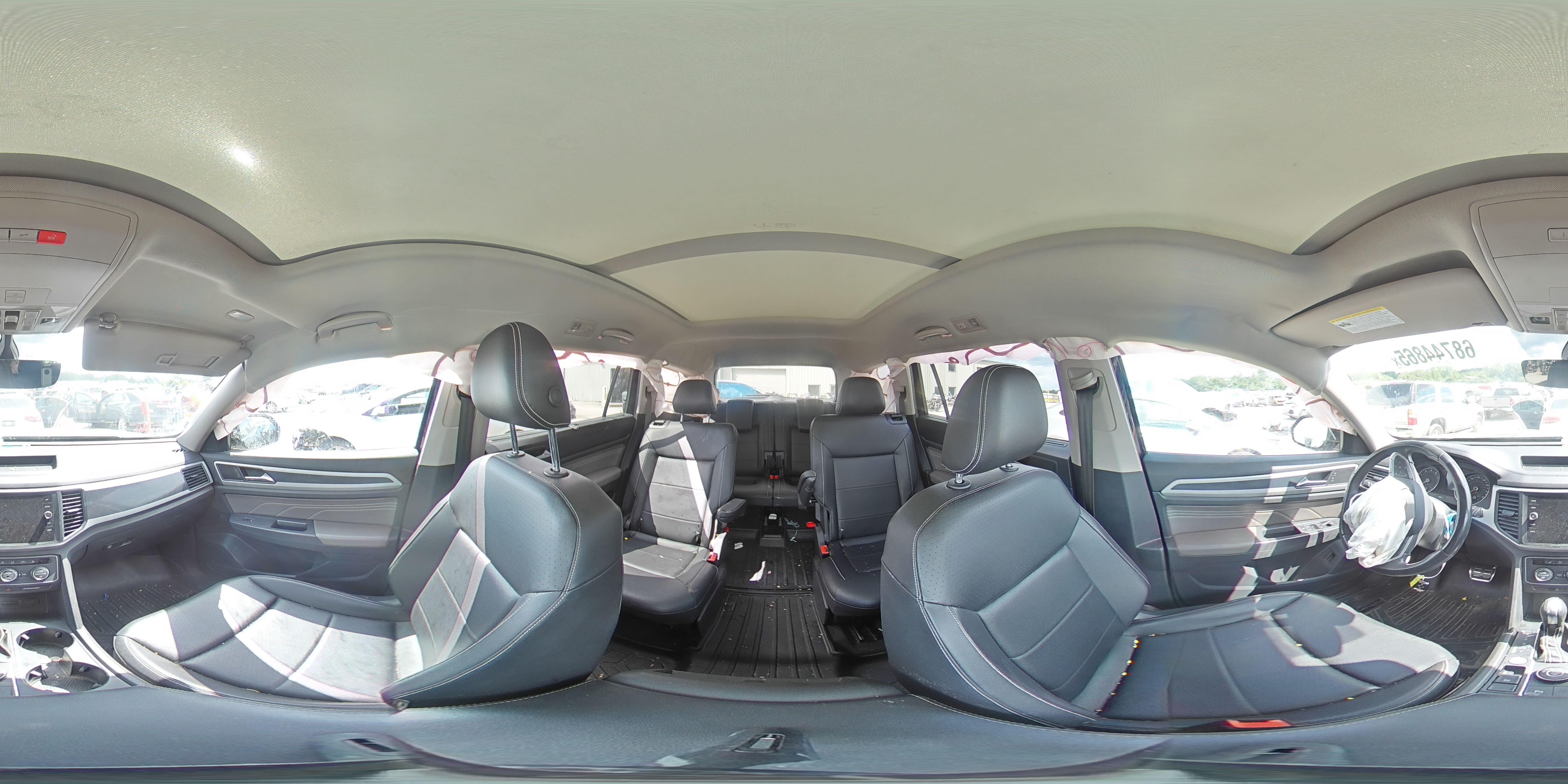 2021 Volkswagen Atlas Se VIN: 1V2RR2CAXMC574024 Lot: 68744865