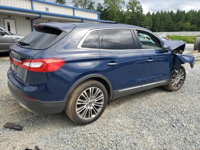  LINCOLN MKX 2018 Blue