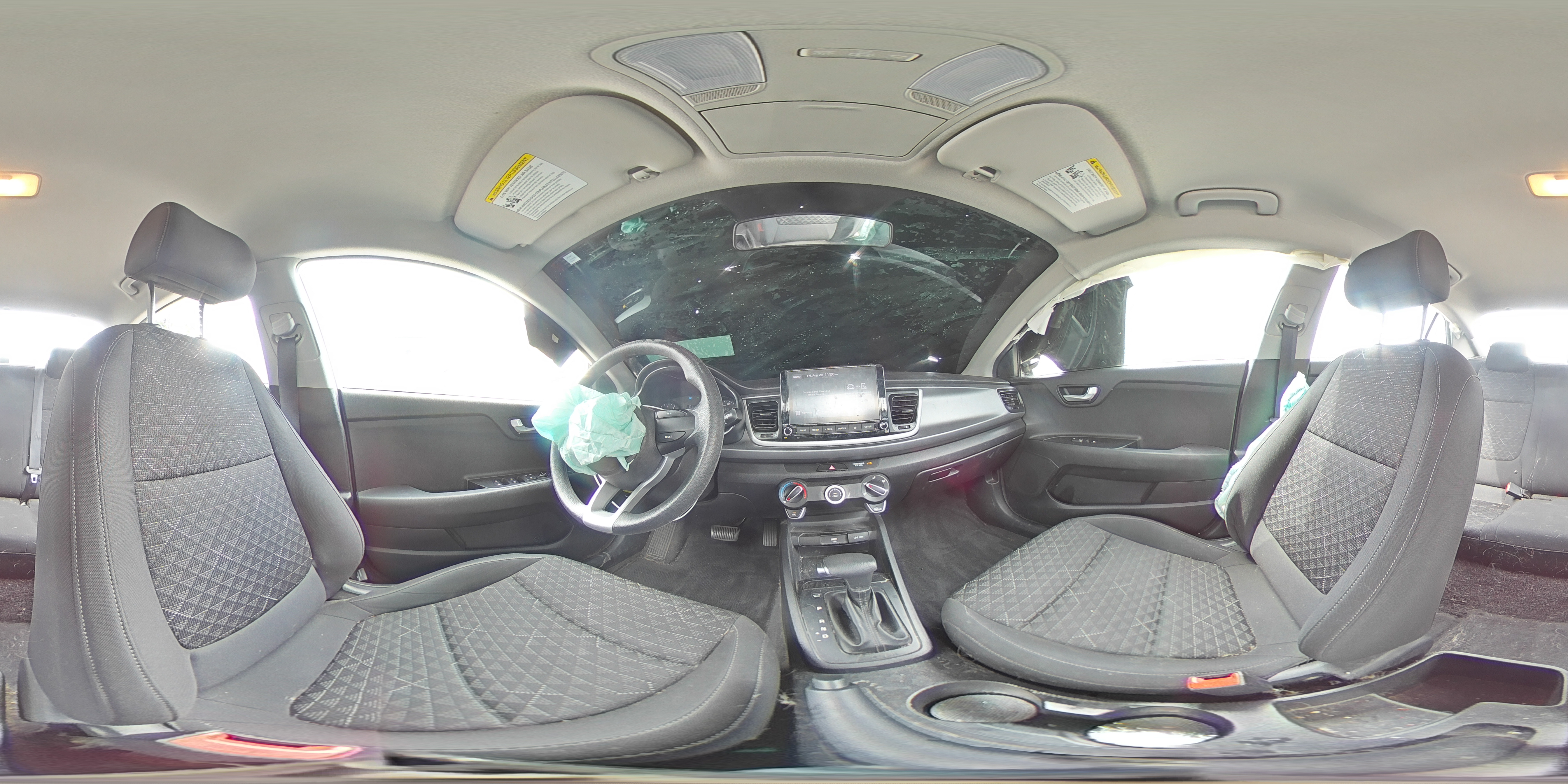 2021 Kia Rio Lx VIN: 3KPA24AD7ME425140 Lot: 70836265