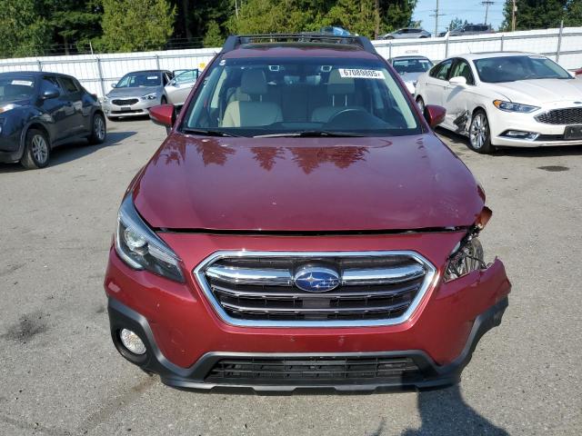  SUBARU OUTBACK 2018 Красный